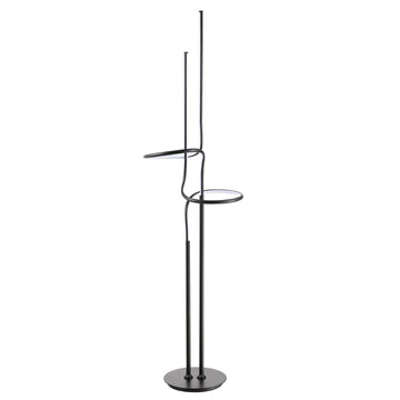 Sketch 64" Minimalist Dimmable Metal Integrated LED Floor Lamp - JONATHAN Y
